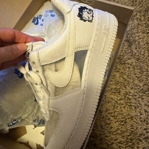 Nike Air Force 1 White Olivia Kim friends and family size 5.5